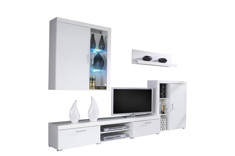 Samba TV-møbelsett - Hvit - Møbler - Medie- & TV-møbler - TV-møbelsett