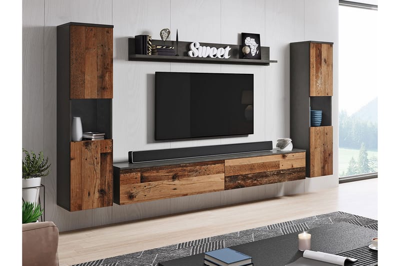 Tv-møbelsett - Natur - Møbler - Mediamøbel & tv møbel - TV-møbelsett