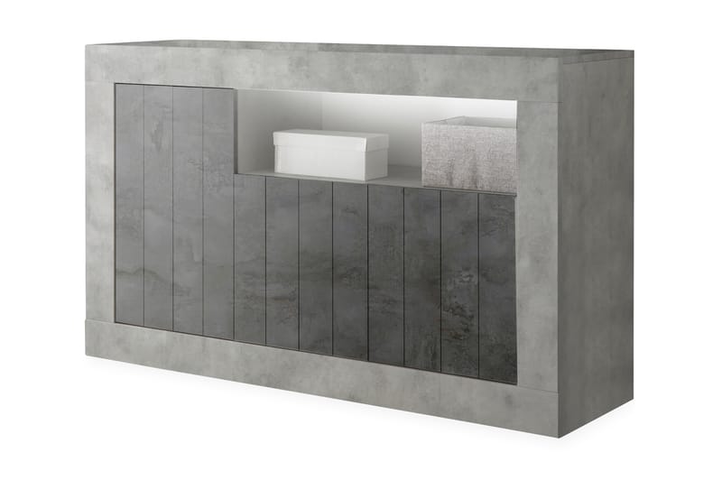 Urbino Skjenk Medio 138 cm - Gråmelert - Møbler - Oppbevaring - Sideboard & skjenk