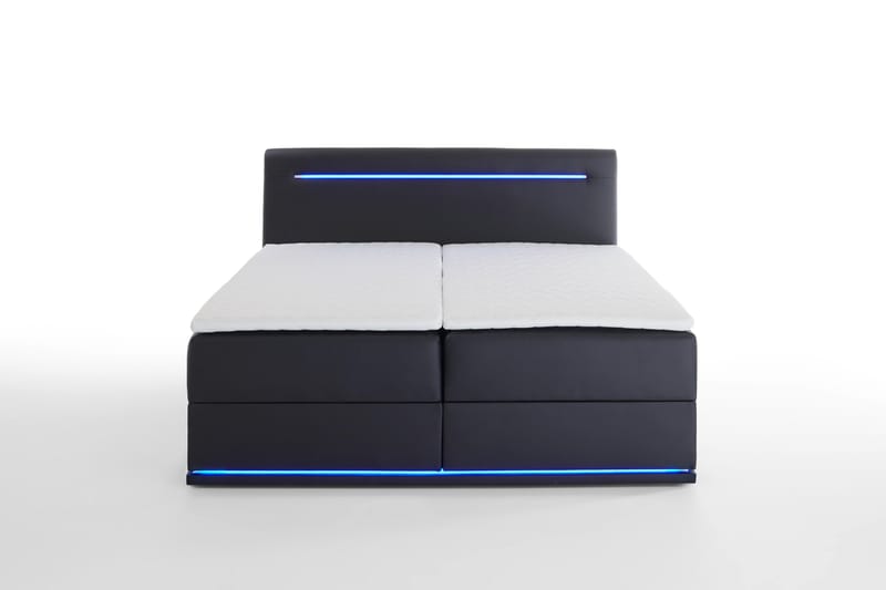 Boxspring bed 160x200 cm, Sunshine black - Møbler - Senger - Komplett sengepakke