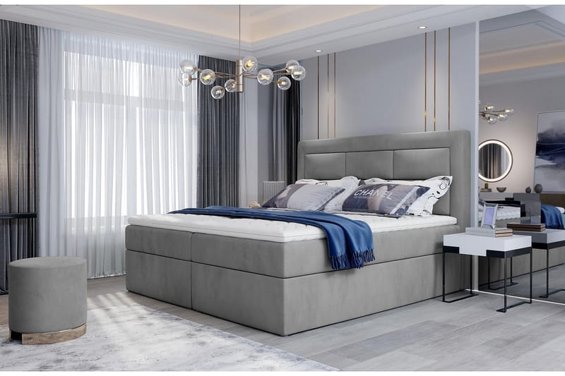 Vivera Sengepakke 160x200 cm - Gul - Møbler - Senger - Komplett sengepakke
