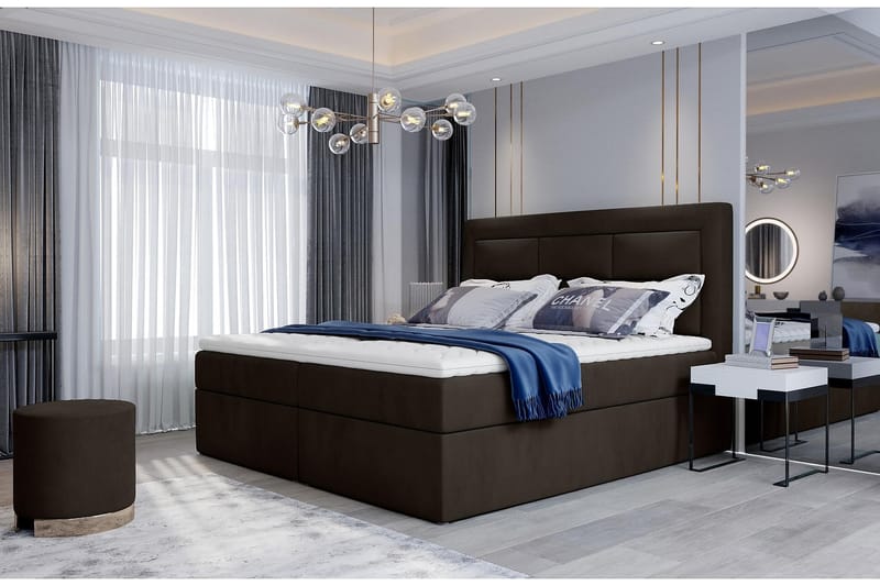 Vivera Sengepakke 180x200 cm - Brun - Møbler - Senger - Komplett sengepakke