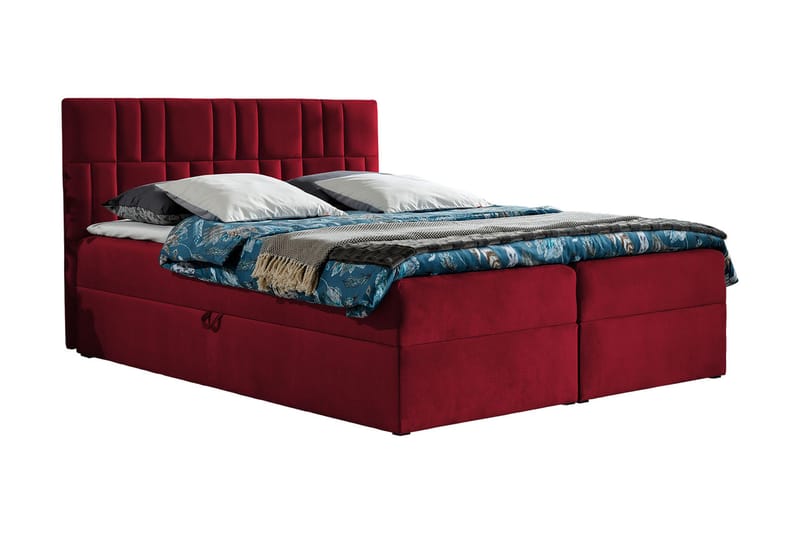 Frusci Kontinentalseng 160x200 + Overmadrass - Møbler - Senger - Komplett sengepakke