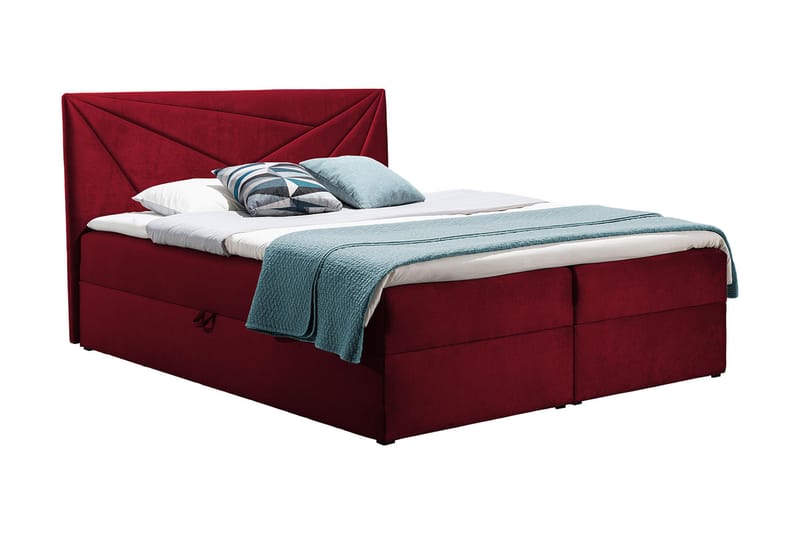 Frusci Kontinentalseng 180x200 + Overmadrass - Møbler - Senger - Komplett sengepakke