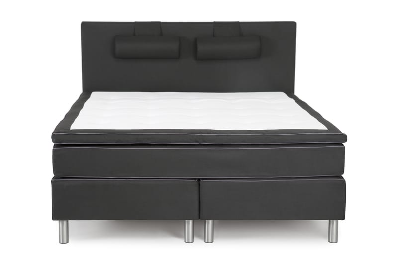 Queen Kontinentalseng Komplett sengepakke - 160x200 Svart - Møbler - Senger - Kontinentalsenger