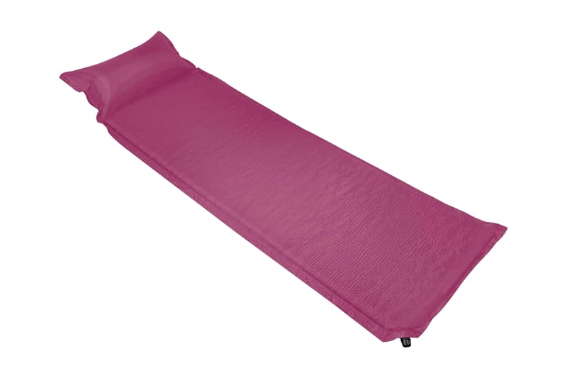 Oppblåsbar luftmadrass med pute 66x200 cm rosa - Rosa - Møbler - Senger - Madrasser - Luftmadrass & oppblåsbar madrass