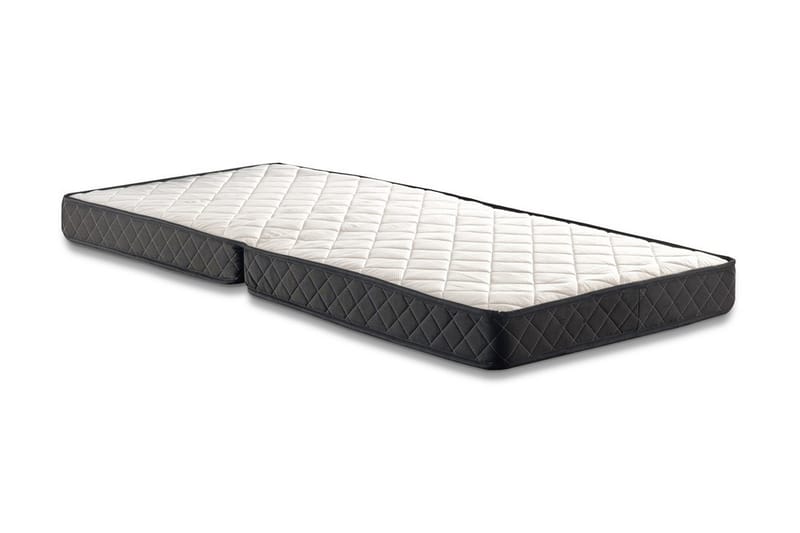 Folding Bed Hvit|Svart