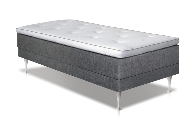 Livida Justerbar Seng 90 cm - Mørkegrå - Møbler - Senger - Regulerbar seng