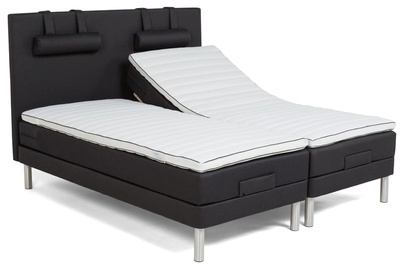 OPAL Regulerbar Seng 180x200 Mørkegrå - Kinnabädden - Møbler - Senger - Regulerbar seng