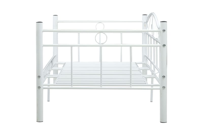 Ramme til dagseng hvit metall 90x200 cm - Møbler - Senger - Sengeramme & sengestamme