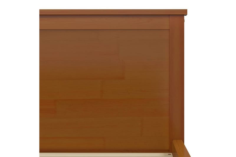 Sengeramme honningbrun furu 180x200 cm - Brun - Møbler - Senger - Sengeramme & sengestamme