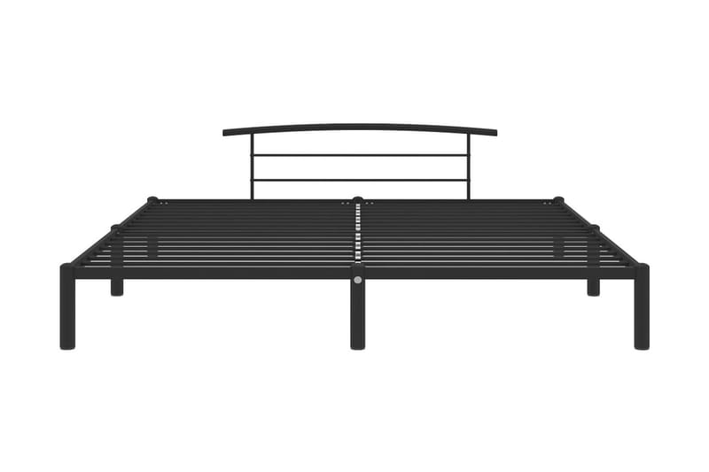 Sengeramme svart metall 180x200 cm - Møbler - Senger - Sengeramme & sengestamme