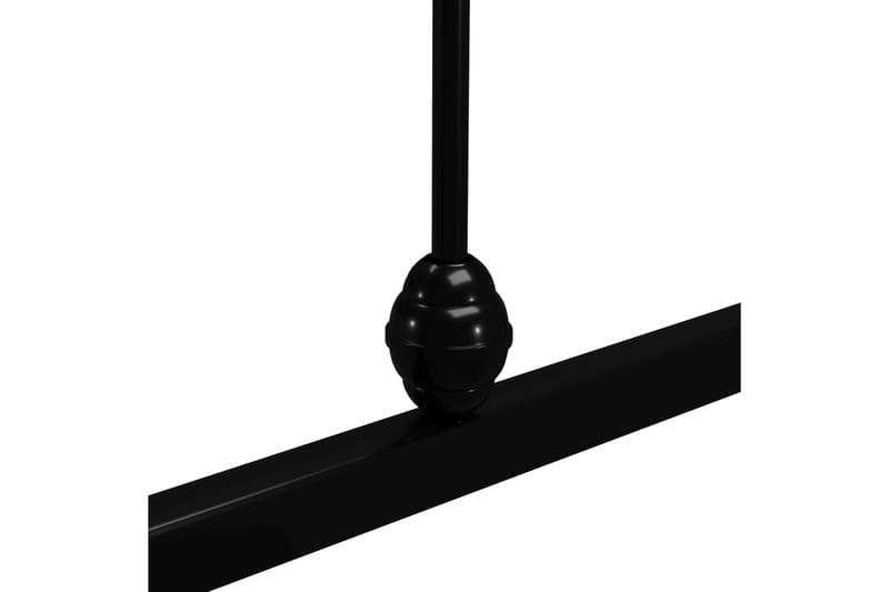 Sengeramme svart metall 180x200 cm - Svart - Møbler - Senger - Sengeramme & sengestamme