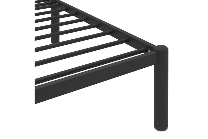 Sengeramme svart metall 200x200 cm - Møbler - Senger - Sengeramme & sengestamme