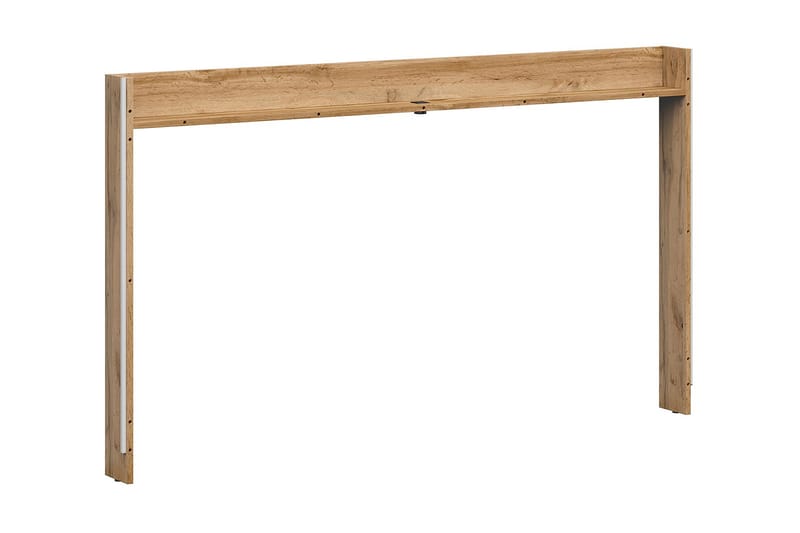 Alginet Sengeskinne 12x138 cm med USB - Natur - Møbler - Senger - Sengetilbehør & sengegavl - Oppbevaring til senger