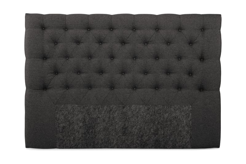 Royal Sengegavl 180 cm - Mørkegrå - Møbler - Senger - Sengeramme & sengestamme