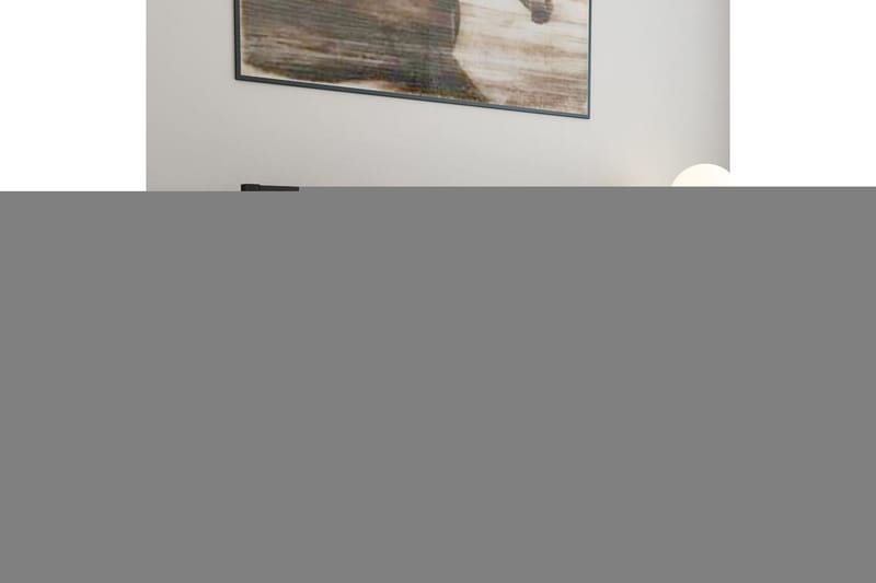 Sengegavl svart 145,5x4x100 cm heltre furu - Svart - Møbler - Senger - Sengetilbehør & sengegavl - Sengegavl