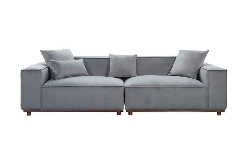 Calombo 3-seter Sofa - Mørkeblå/Cordfløyel - Møbler - Sofaer - 2 seters sofa