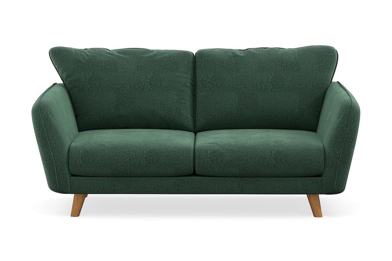 Trend Lyx 2-seter Sofa - Grønn Fløyel - Møbler - Sofaer - 2 seter sofa