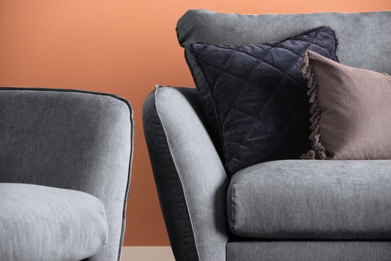Trend Lyx 2-seter Sofa - Mørkegrå - Møbler - Sofaer - 2 seter sofa