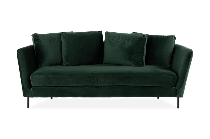 Clound 3-seters sofa - Grønn - Møbler - Sofaer - Fløyel sofaer