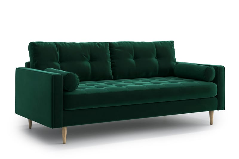 Esmeralde 3-seter Sofa - Grønn - Møbler - Sofaer - 3 seters sofa