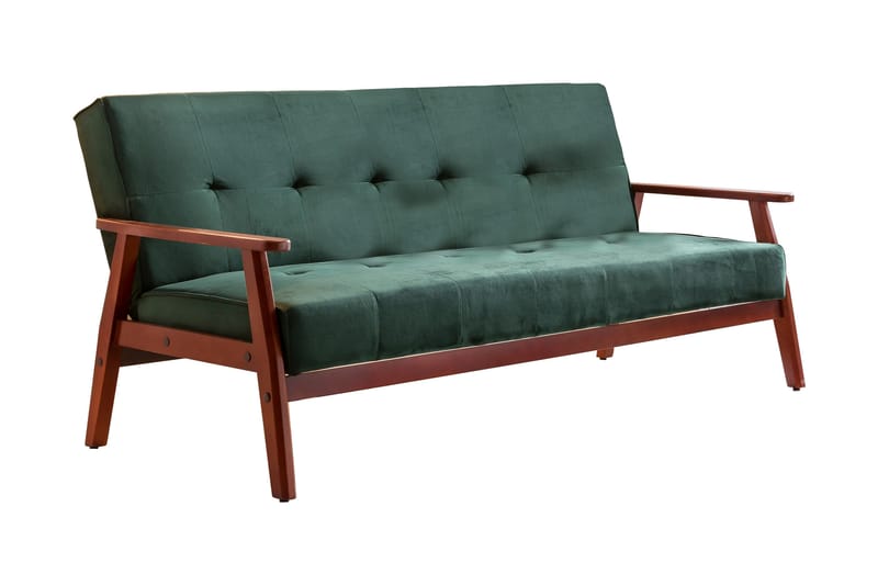 Sofa - Grønn - Møbler - Sofaer - Fløyelssofaer