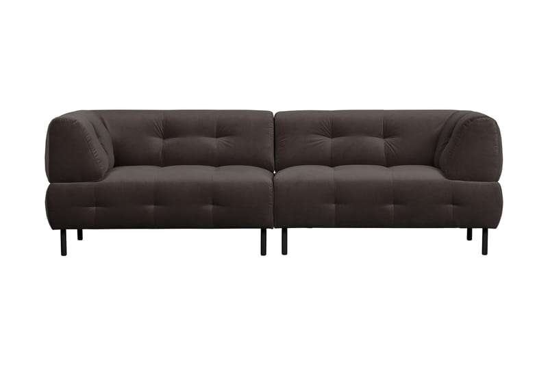 Ranta 4-seters Sofa - Mørkebrun - Møbler - Sofaer - 4 seter sofa