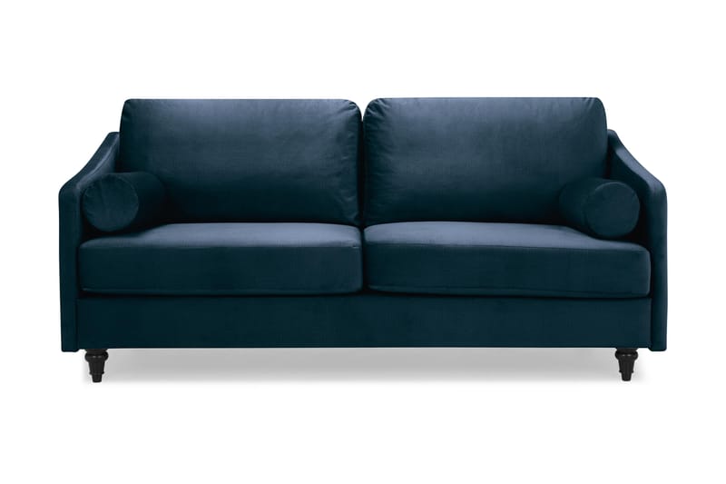 Mirage Fløyelssofa 3-seter - Midnattsblå - Møbler - Sofaer - Howard sofa