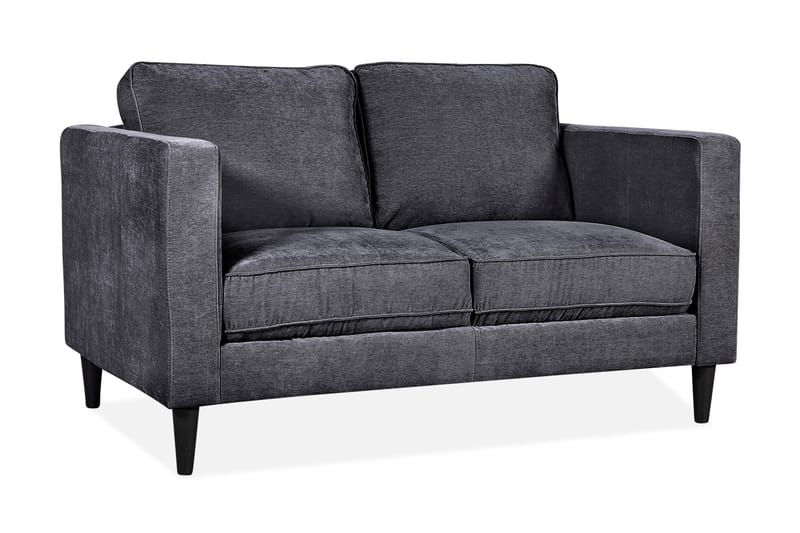 Sofa SPENCER 2-seter 140x86xH86cm fløyel grå - Møbler - Sofaer - 2 seter sofa