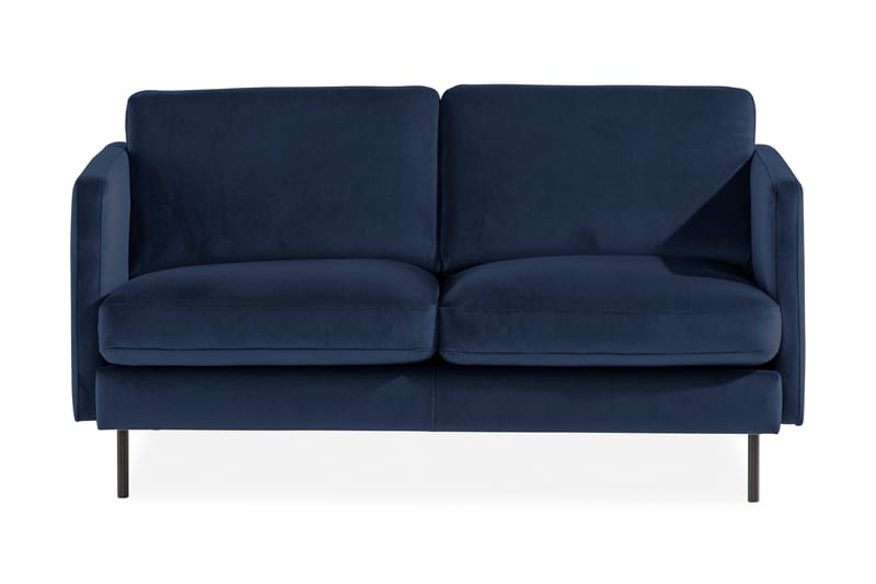 Teodin Fløyelssofa 2-seters - Blå - Møbler - Sofaer - 2 seters sofa