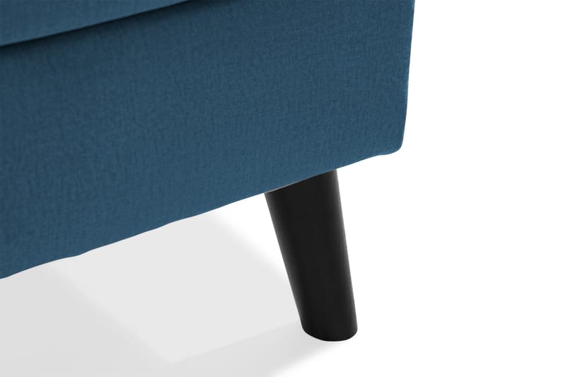 Trend U-sofa med Divan Høyre - Midnattsblå - Møbler - Sofaer - Fløyel sofaer
