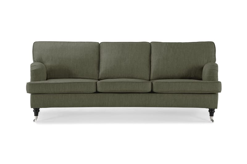 Howard Classic 3-seters Sofa Buet - Mørkegrønn - Møbler - Sofaer - 3 seters sofa