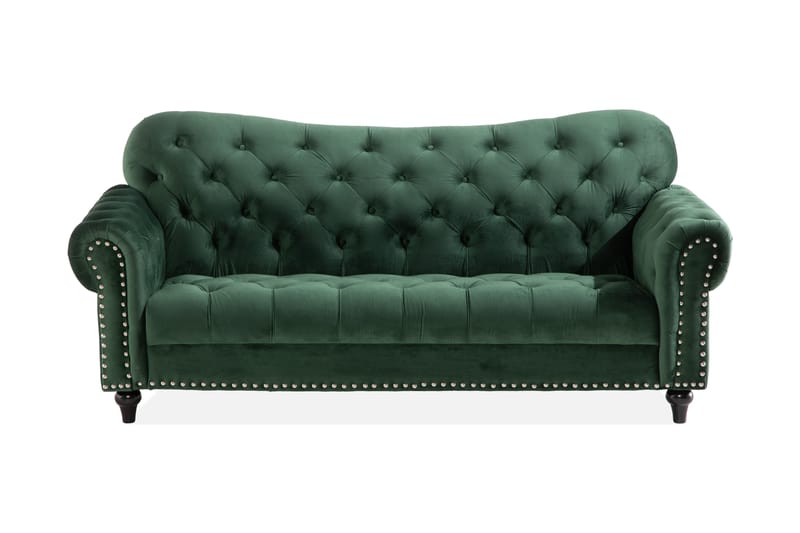 Huntington 3-seter Sofa - Grønn - Møbler - Sofaer - Howard-sofaer