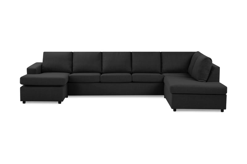 Crazy U-sofa XL Divan Venstre - Antrasitt - Møbler - Senger - Sengegavl
