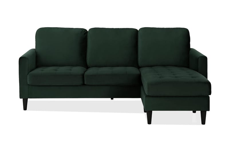 Strummer Divansofa Grønn - CosmoLiving - Møbler - Sofaer - Sofa med sjeselong - 3 seters sofa med divan