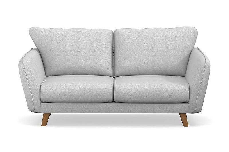Trend Lyx 2-seter Sofa - Lysegrå - Møbler - Sofaer - Sofa med sjeselong - 2 seters sofa med divan