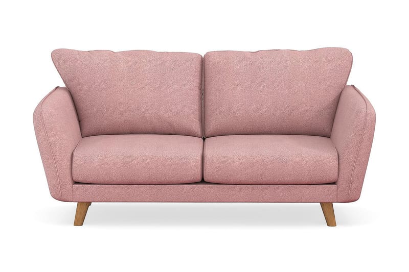 Trend Lyx 2-seter Sofa - Rosa - Møbler - Sofaer - Sofa med sjeselong - 2 seters sofa med divan