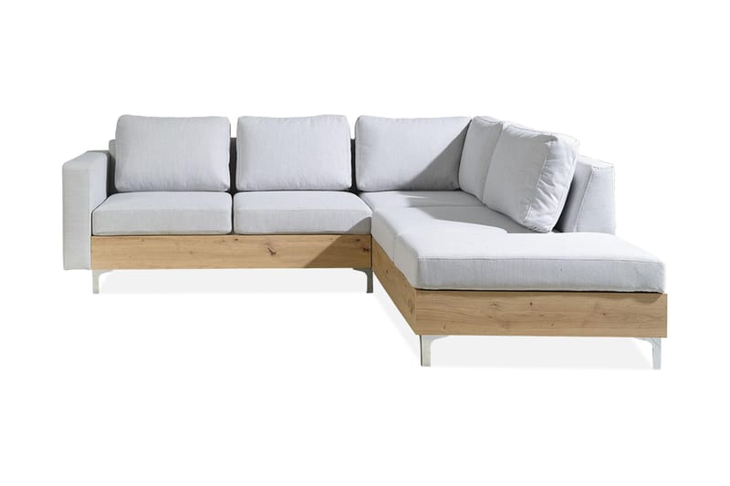 Truro Hjørnesofa - Eik - Møbler - Sofaer - Sofaer med sjeselong - 4 seters sofa med divan