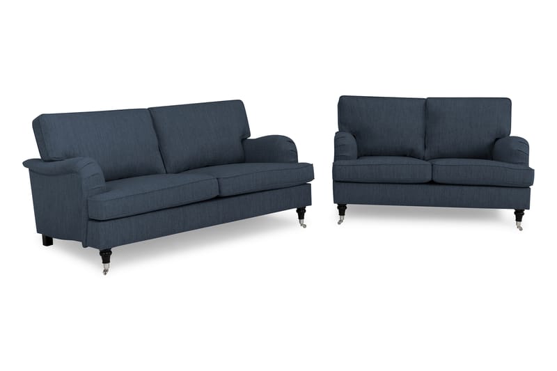 Howard Classic Sofagruppe 3-seter+2-seter - Mørkeblå - Møbler - Sofaer - Sofagrupper - Howard sofagruppe