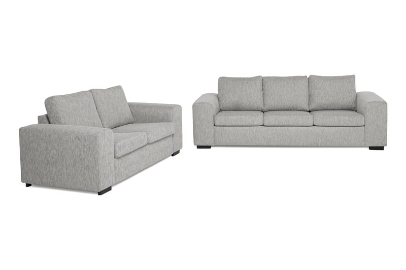 Link Sofagruppe 3-seter+2-seter - Lysegrå - Møbler - Sofaer - 3 seters sofa