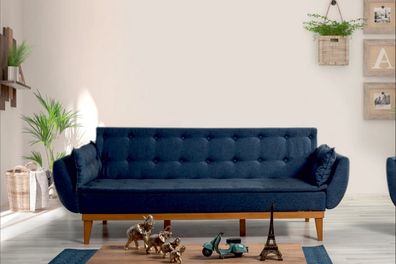 Jektvik Sofagruppe - Mørkeblå - Møbler - Sofaer - Sofagrupper