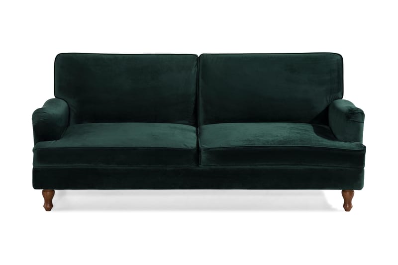 Bicester Howardsovesofa Fløyel - Mørkegrønn - Møbler - Sofaer - Howard sofa