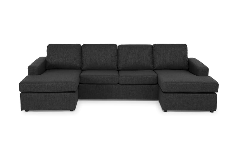Crazy 4-seters Sofa med Dobbeldivan - Antrasitt - Møbler - Bord - Spisebord & kjøkkenbord