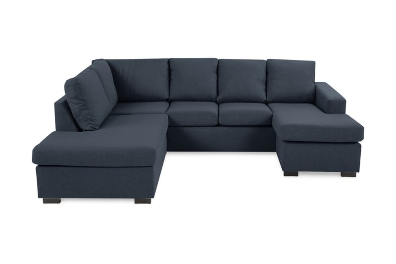 Crazy U-sofa Large Divan Høyre - Mørkeblå - Møbler - Sofaer - Sofa med sjeselong
