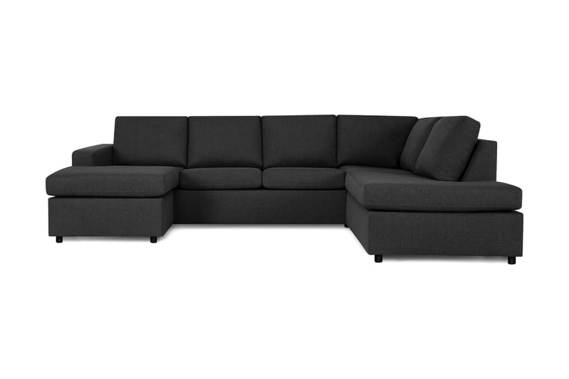 Crazy U-sofa Large Divan Venstre - Antrasitt - Møbler - Sofaer - Skinnsofaer
