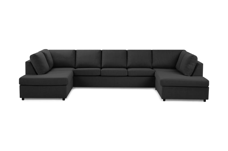 Crazy U-sofa med Sjeselonger - Antrasitt - Møbler - Sofaer - U-sofa