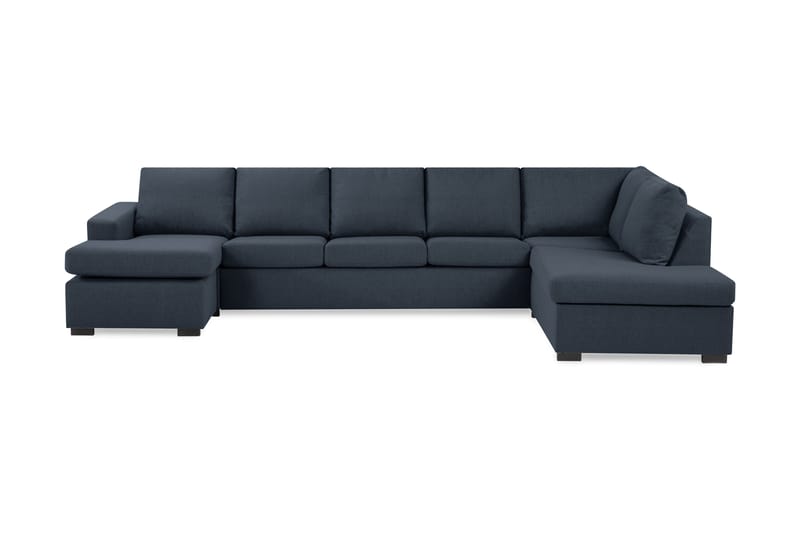 Crazy U-sofa XL Divan Venstre - Mørkeblå - Møbler - Sofaer - U-sofa
