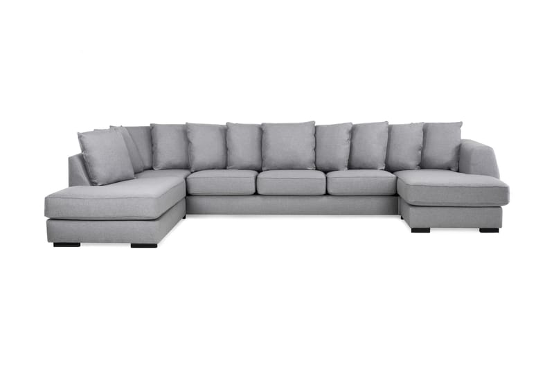 Optus U-sofa Large med Divan Høyre inkl. Konvoluttputer