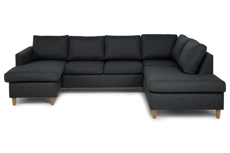 Zero U-sofa med Divan Venstre - Mørkegrå - Møbler - Sofaer - U-sofa